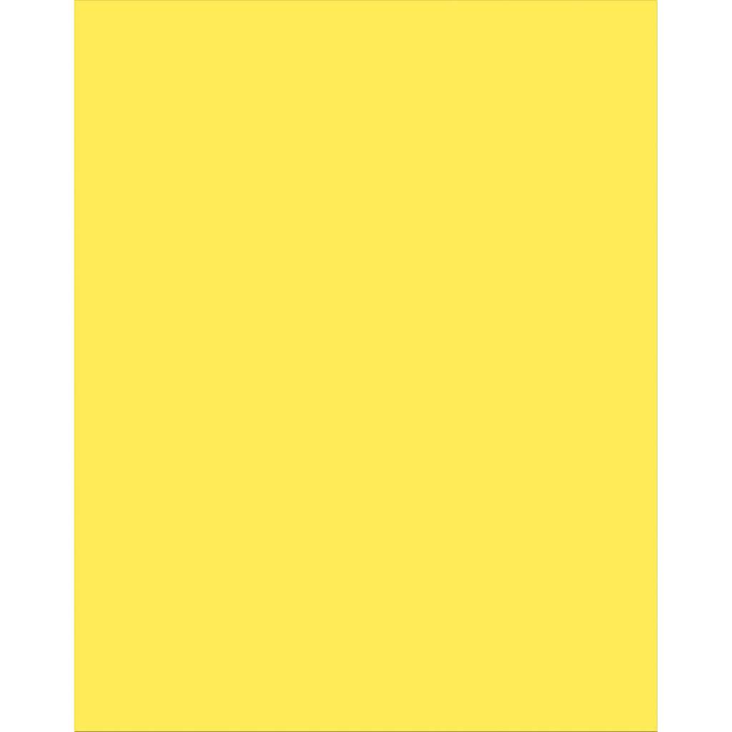 Plastic Poster Board 22in x 28in Yellow