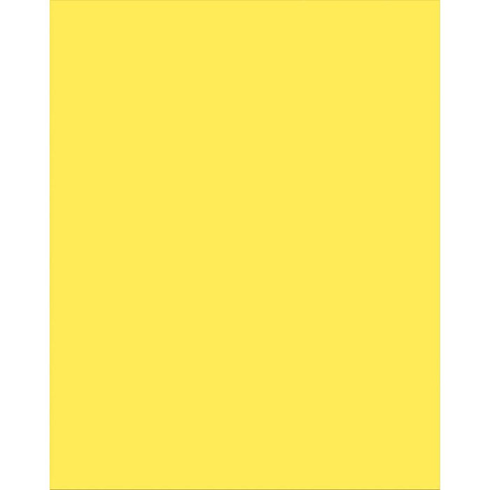 Plastic Poster Board 22in x 28in Yellow