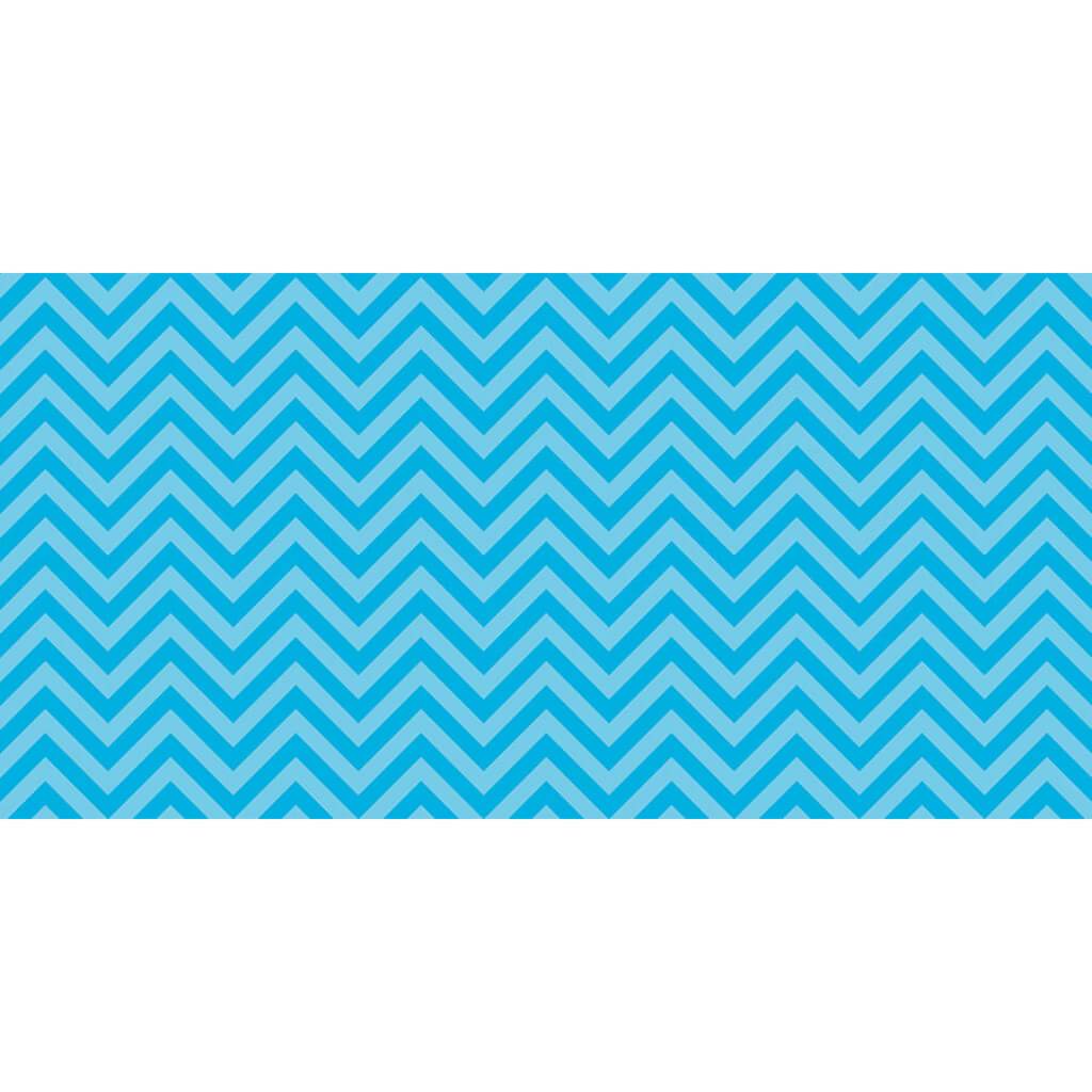 Fadeless Chic Chevron Designs 48in x 12ft Aqua