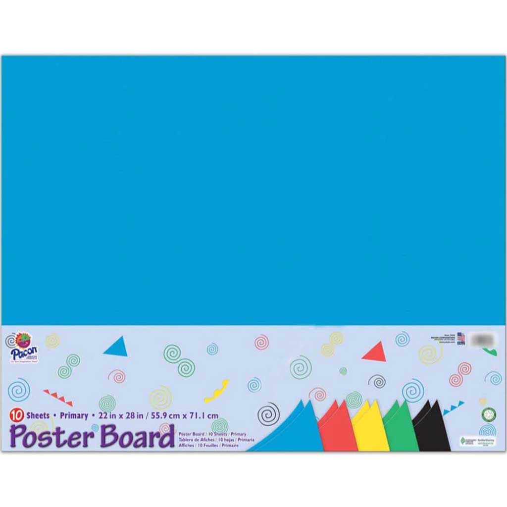 Coated Poster Board 22in x 28in