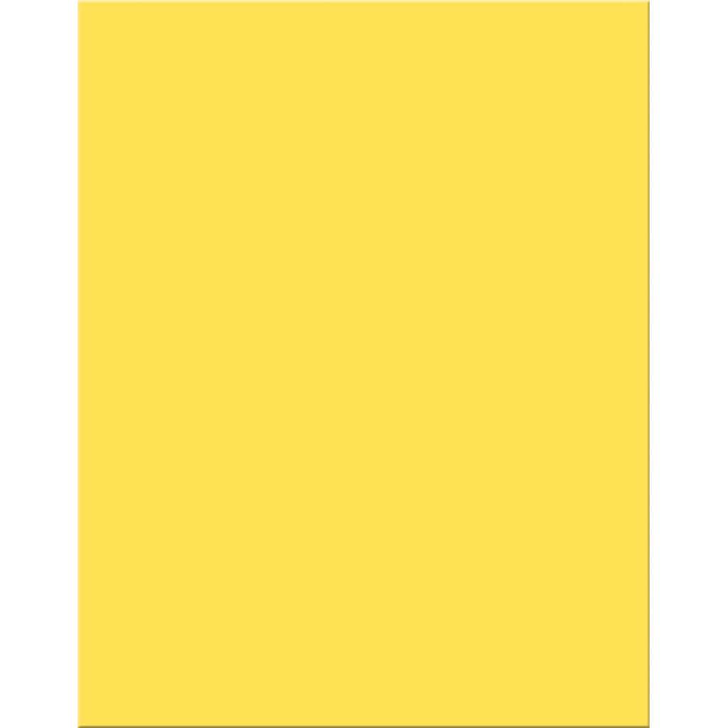 Premium Coated Poster Board 22in x 28in Yellow