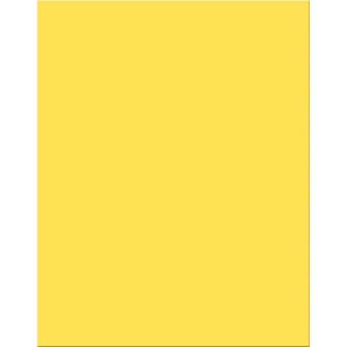 Premium Coated Poster Board 22in x 28in Yellow
