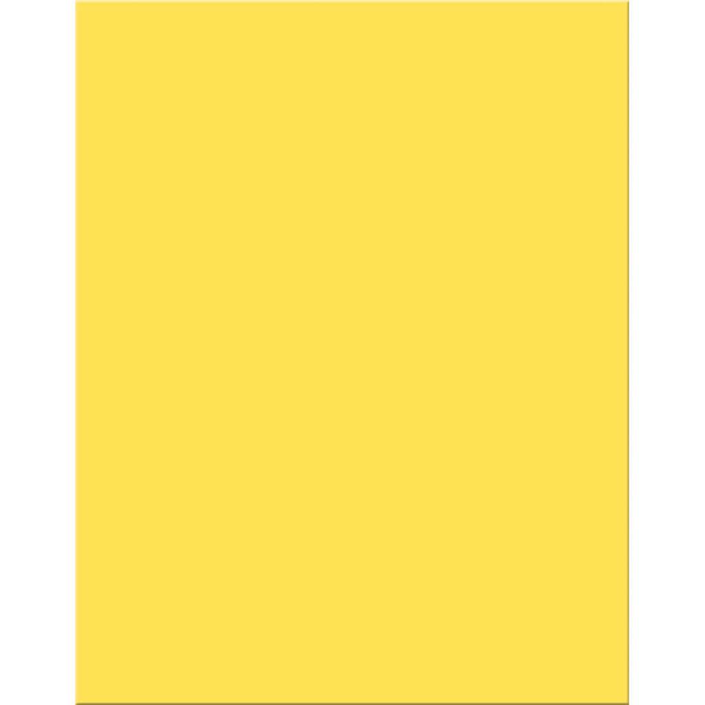 Premium Coated Poster Board 22in x 28in Yellow
