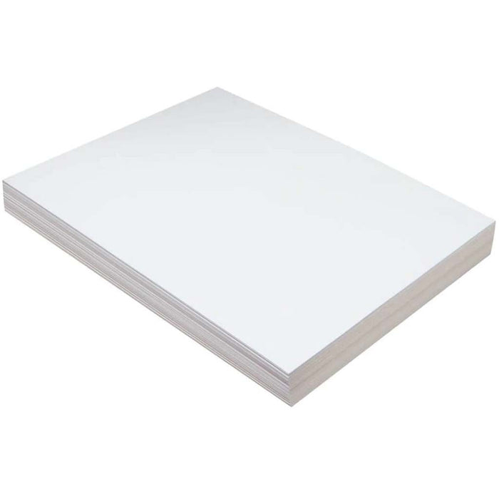 Super Heavyweight Tagboard 9in x 12in White 100 Sheets