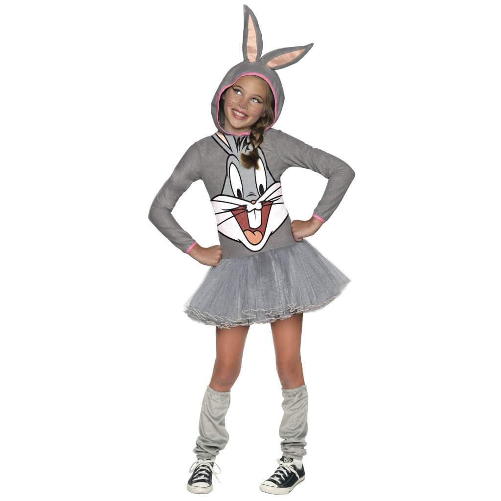 Bugs Bunny Hooded Tutu Dress Medium