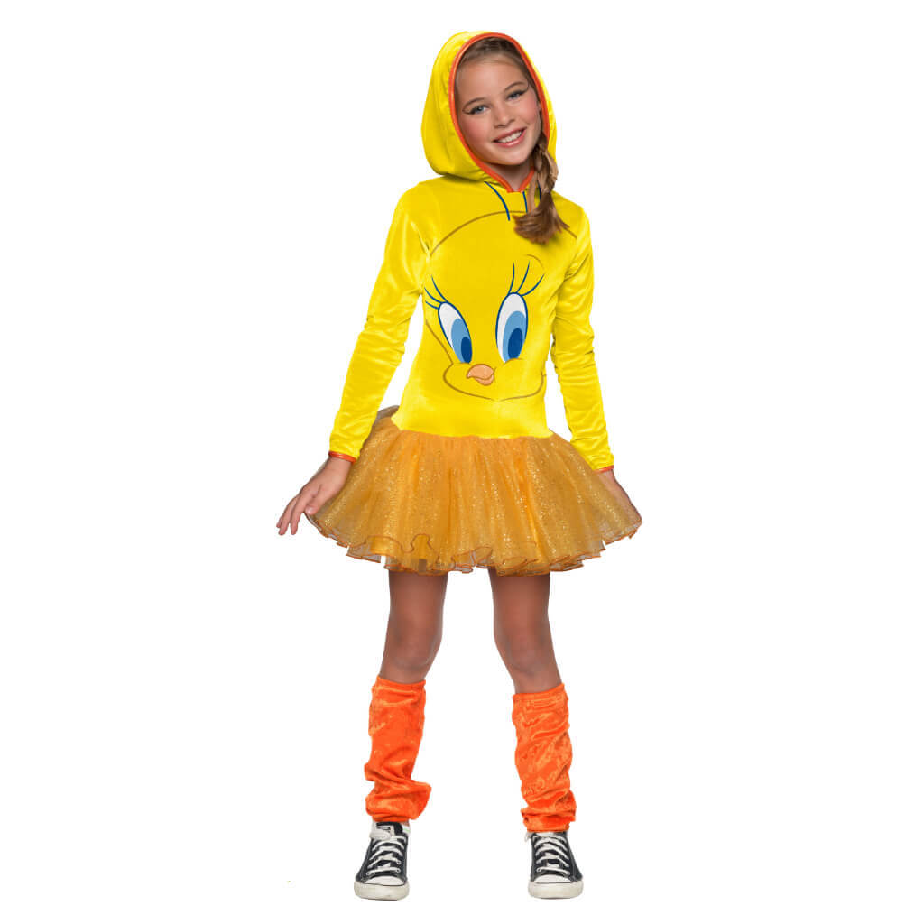 Tweety Hooded Tutu Dress Costume