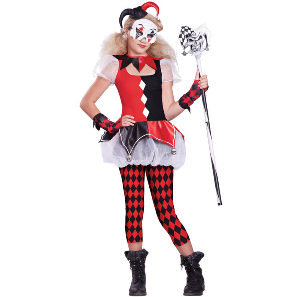 DARK JESTER TWEEN COSTUME