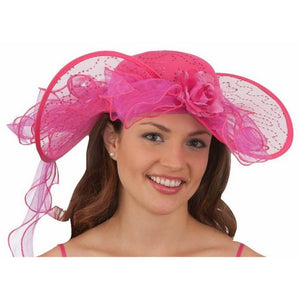 Southern Belle Hat with Feathers