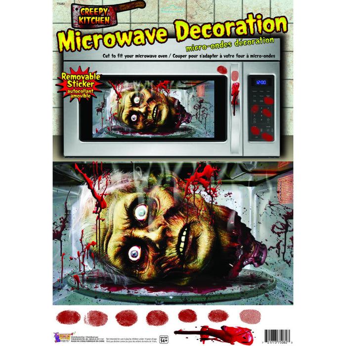 MICROWAVE STICKY-11"X17" 