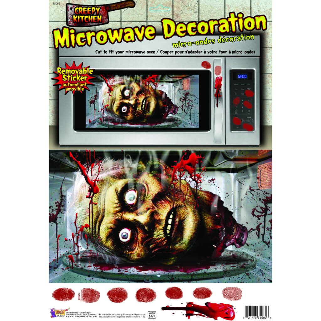 MICROWAVE STICKY-11"X17" 