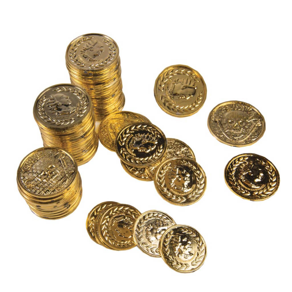 PIRATE GOLD COIN SET-72PCS 