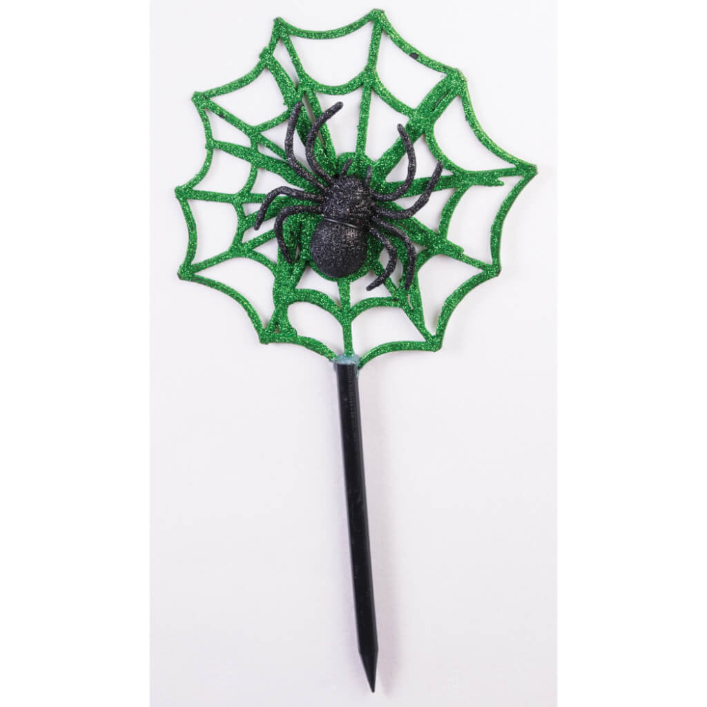 SPIDER WEB STAKE GRN/ORNG 