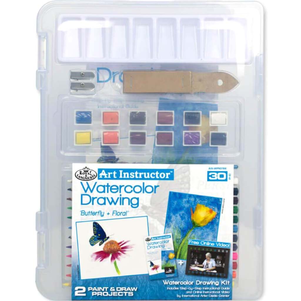 Watercolor Drawing Art Set 30pc 