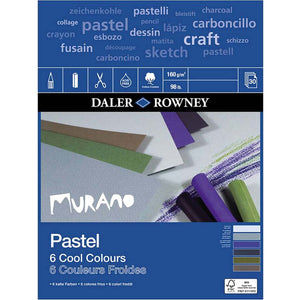 Murano Colored Pastel Paper Pads Cool