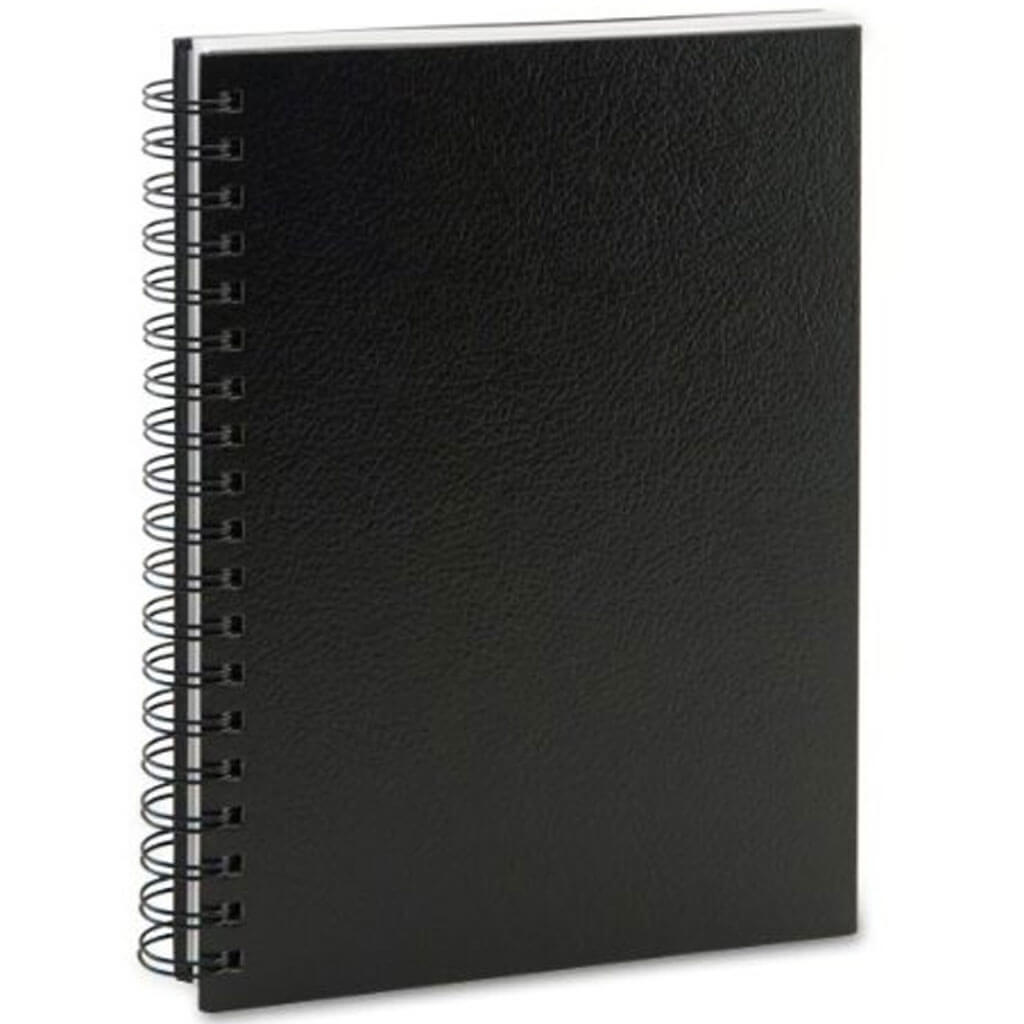 Classic Sketchbook Wirebound Black Cover 14in x 17in