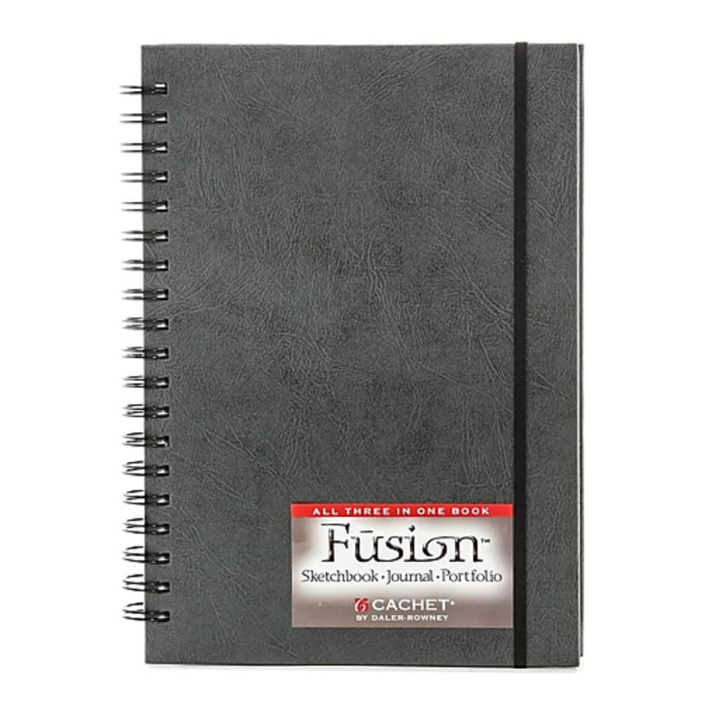 Cachet Fusion Sketch Journal Folio  Black