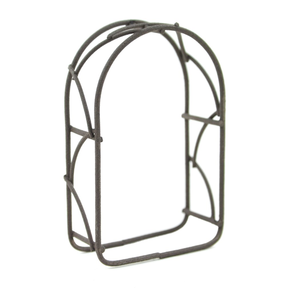 Micro Mini Garden Iron Arch Rustic 2.75in 