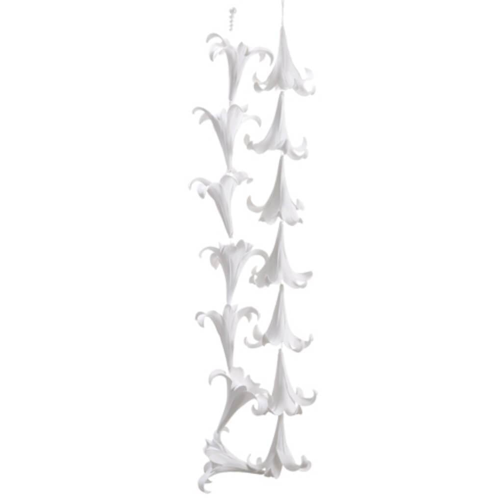 6'Trumpet Lily Garland Wh 