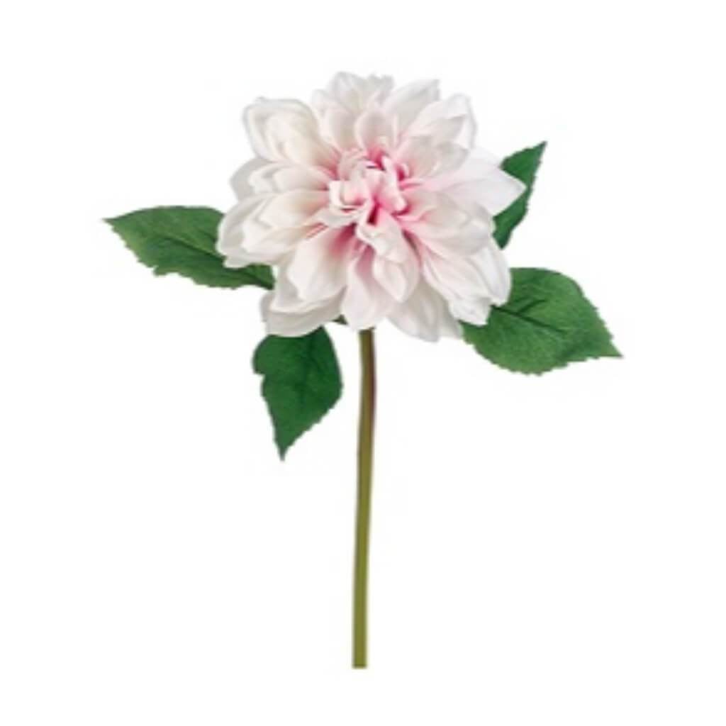 14&quot;Dahlia Spray Wh/Pk 