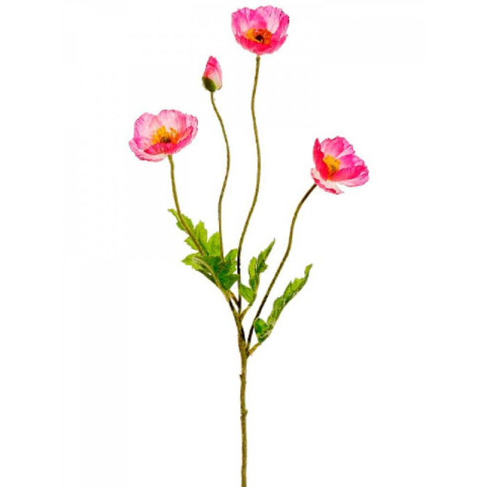 23.6"Poppy Spray Pk 