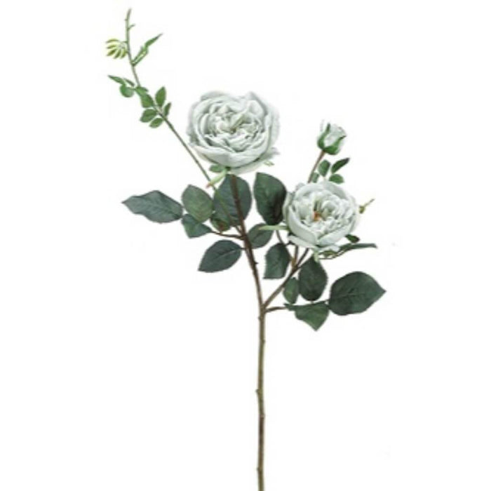 31"French Rose Spray Gy/Bl 