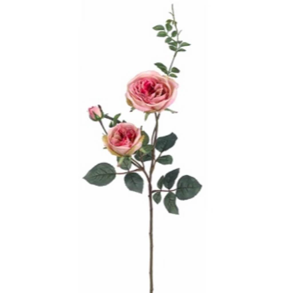 31"French Rose Spray Pk/So 