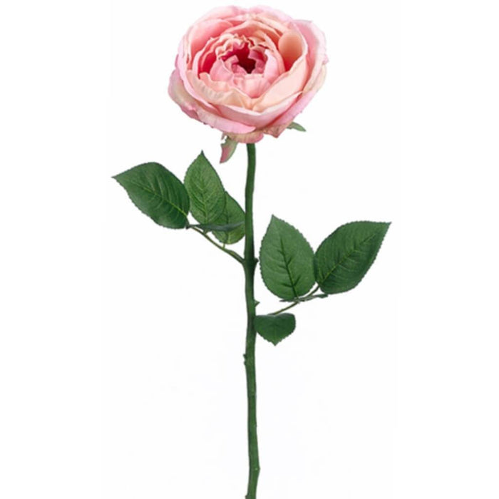 23"Garden Cabb.Rose Spray Pecr 