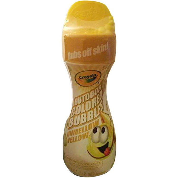 Crayola Yellow Outdoor Color Bubbles