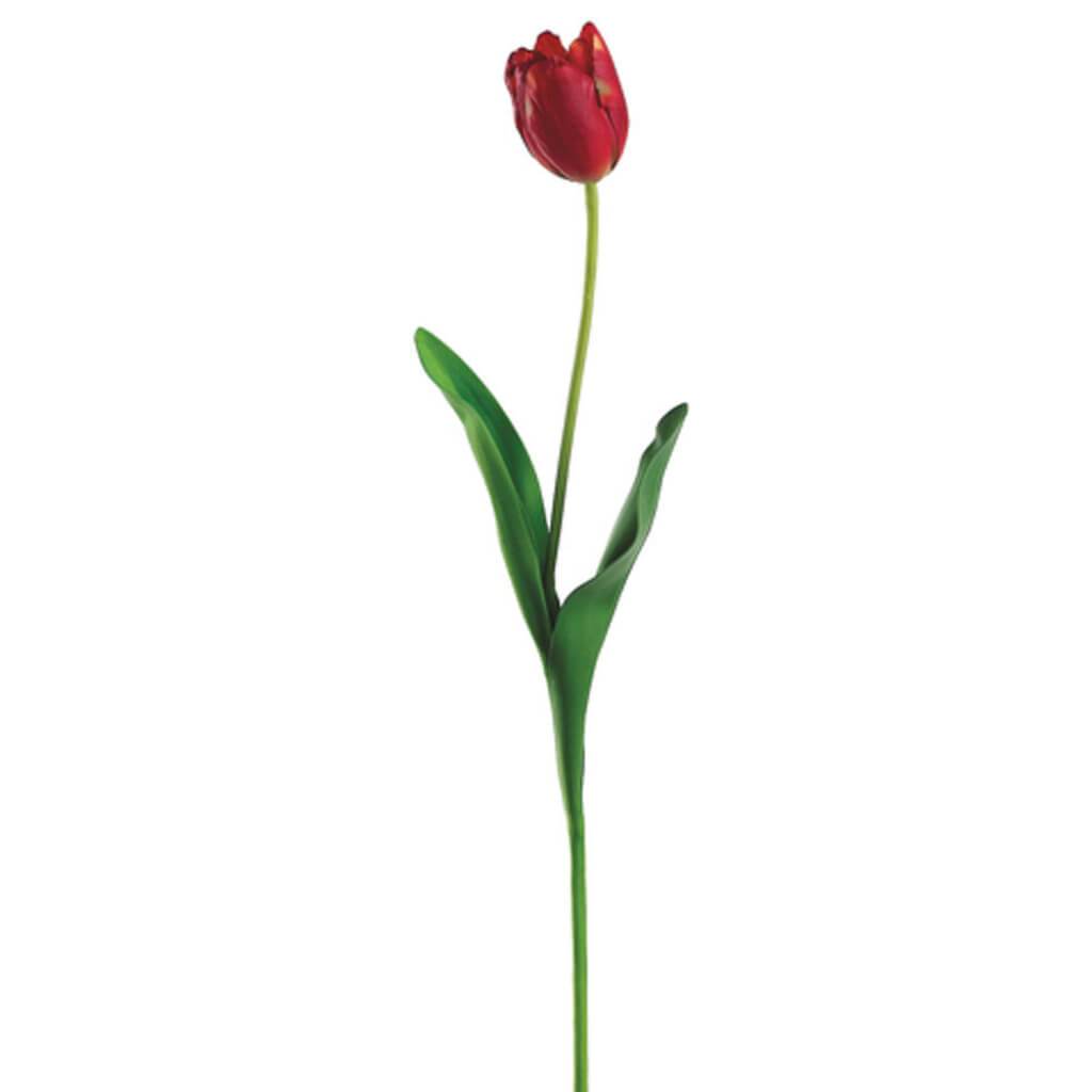 French Tulip Spray 30&quot; Red 