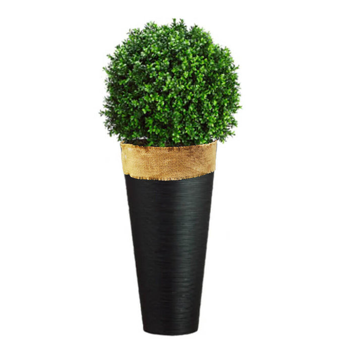 44inH x 16inW x 16inL BOXWOOD BALL TOP.(P 
