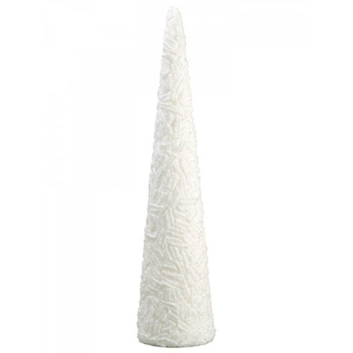 Glittered Cone Topiary 