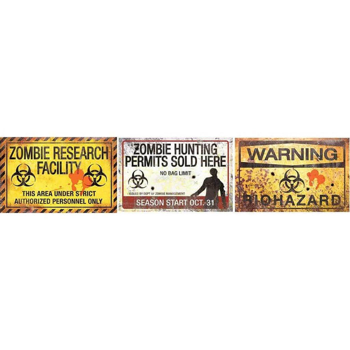 Horizontal Metal Sign 