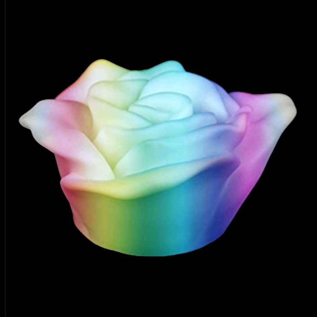 Led Waterproof Color-Morphing Rose Mood Light