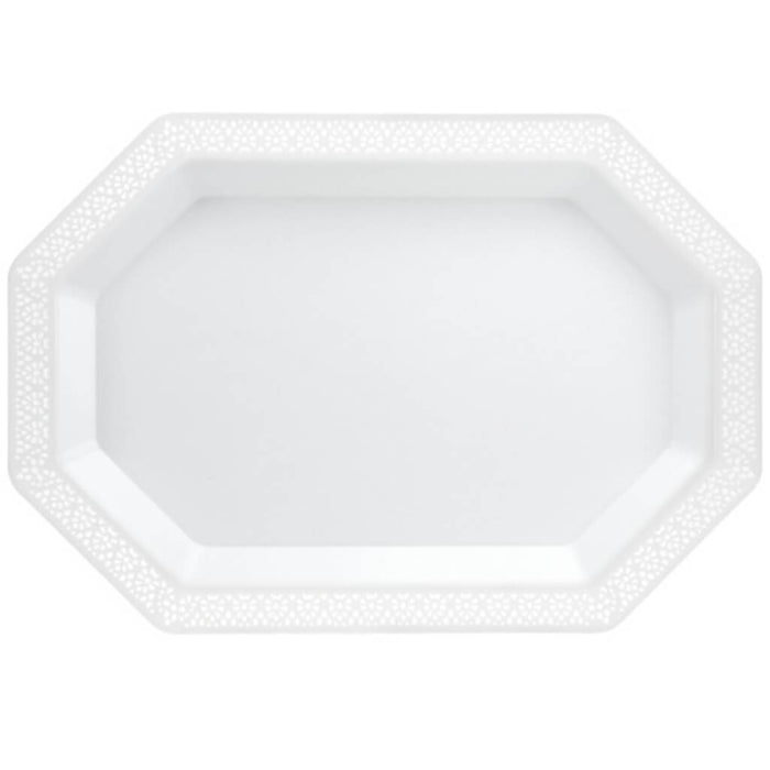 Lacetagon Tray 3 Count 9"X13" Pearl 