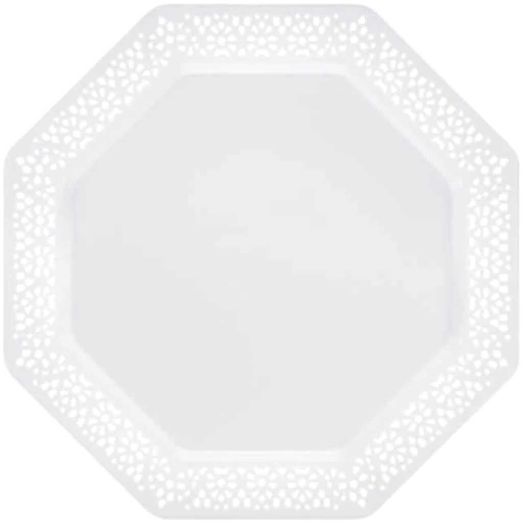 Lacetagon Plastic Plates 7.5" 