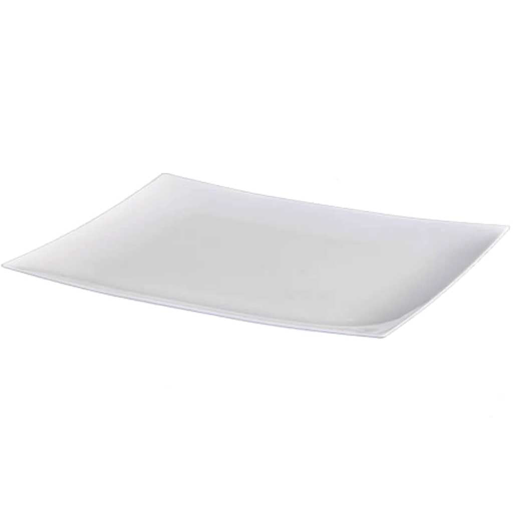 Pearl White Plate 9in, 10ct