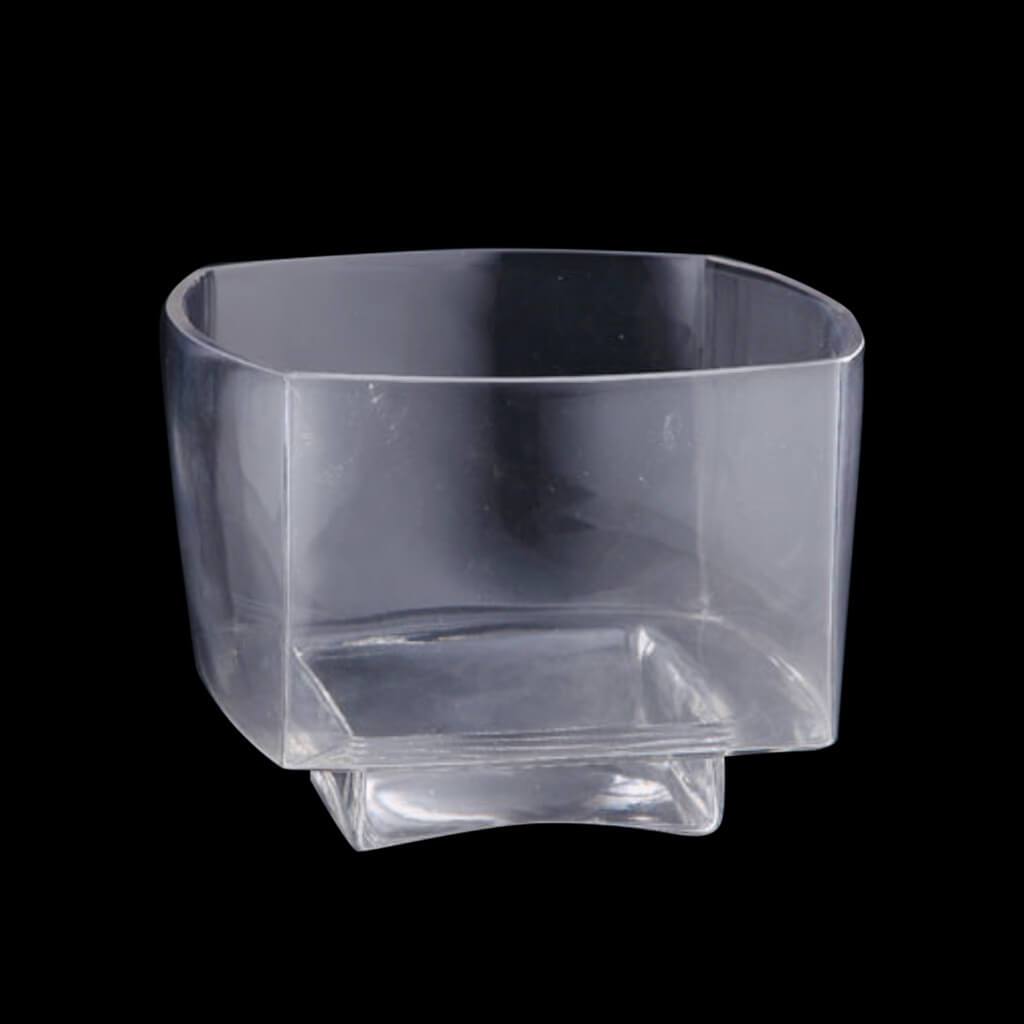 GLASS ACCESSORY L:9"W:9" H:6.5" CLEAR 