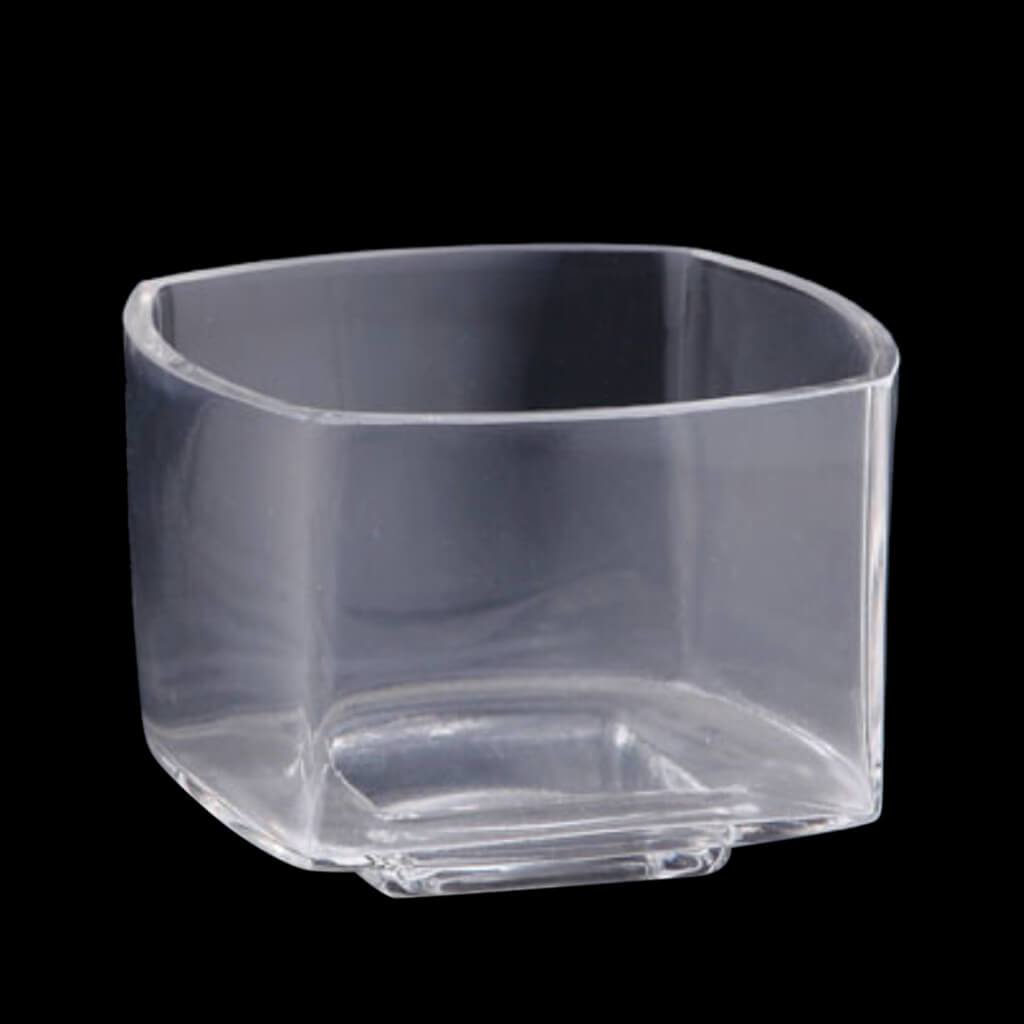 GLASS ACCESSORY L:5.5" W:5.5" H:4" CLEAR 