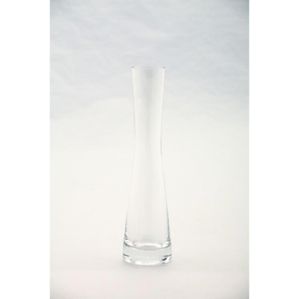 Vase H:8" D:2" Clear 