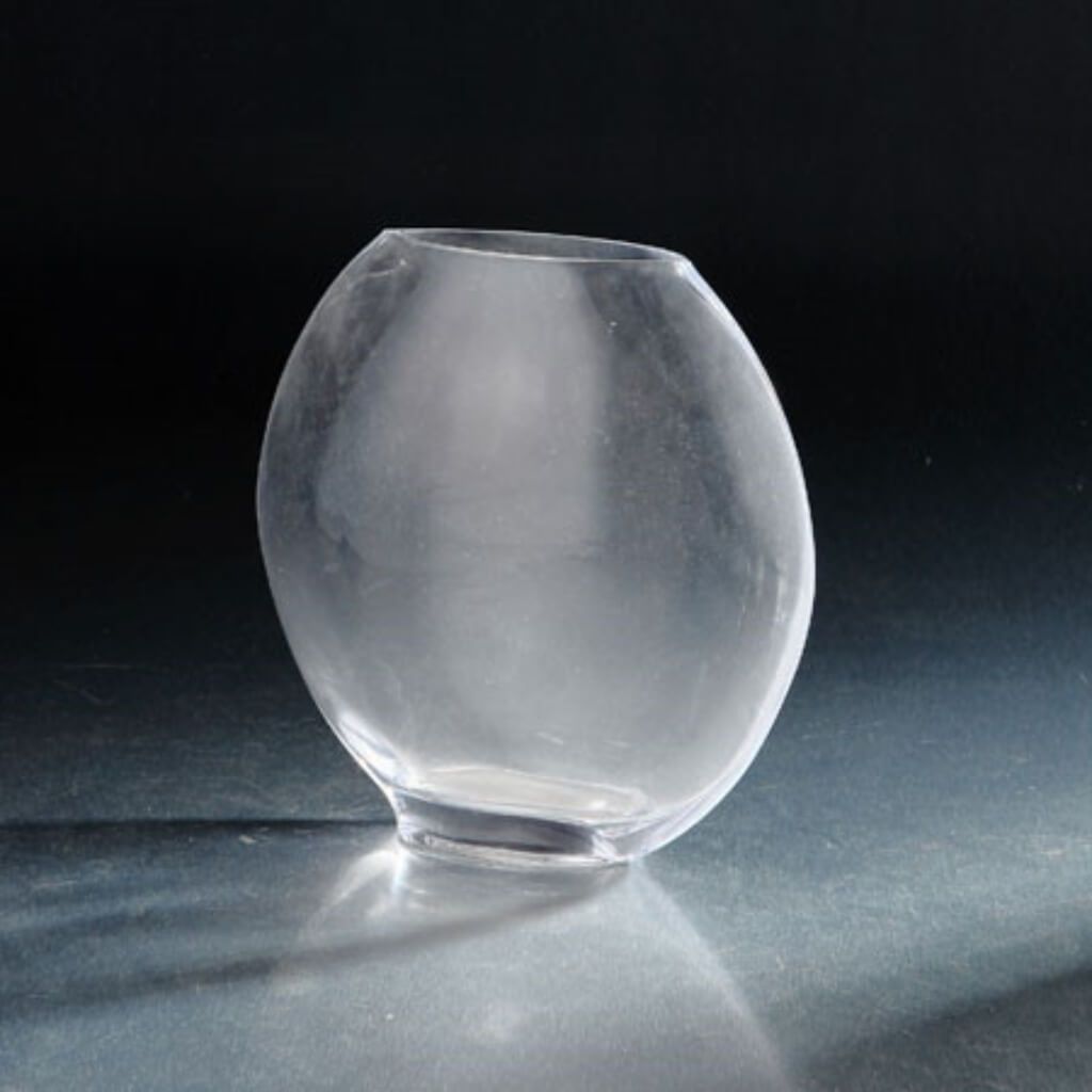 Vase L:7"W:3.5"H:6.5" Clear 