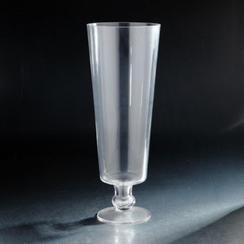 Vase H:19"D:7" Clear 