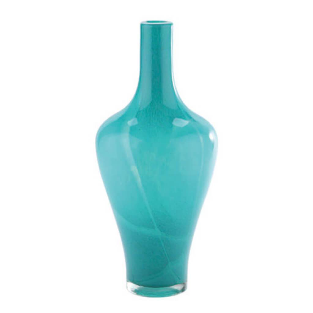 Vase H:17.5" D:8.5" Green 