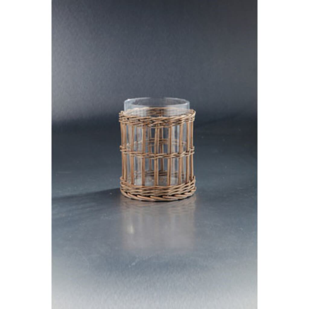 Vase H:10.5" D:6" Clear 