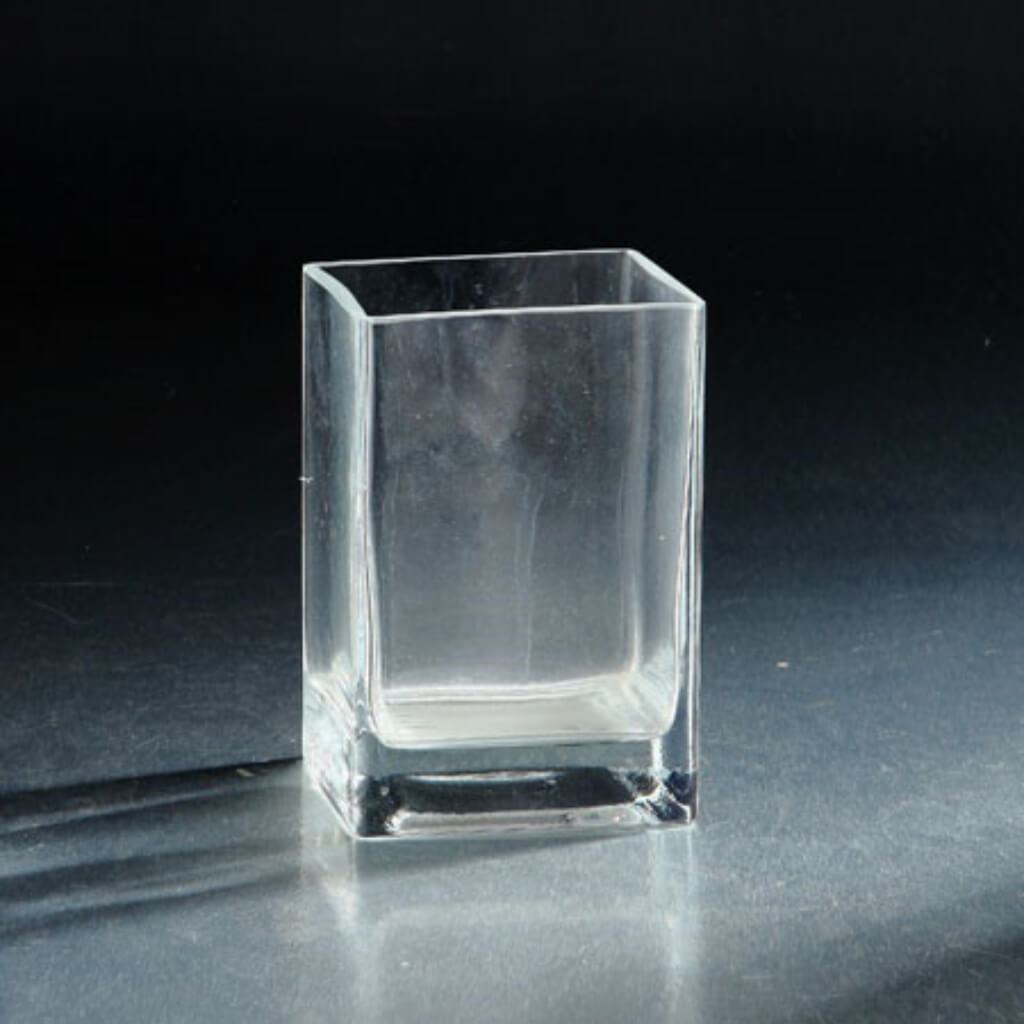 Square L:4&quot; W:4&quot; H:6&quot; Clear 