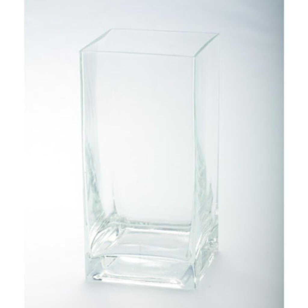 Square L:4&quot; W:4&quot; H:8&quot; Clear 