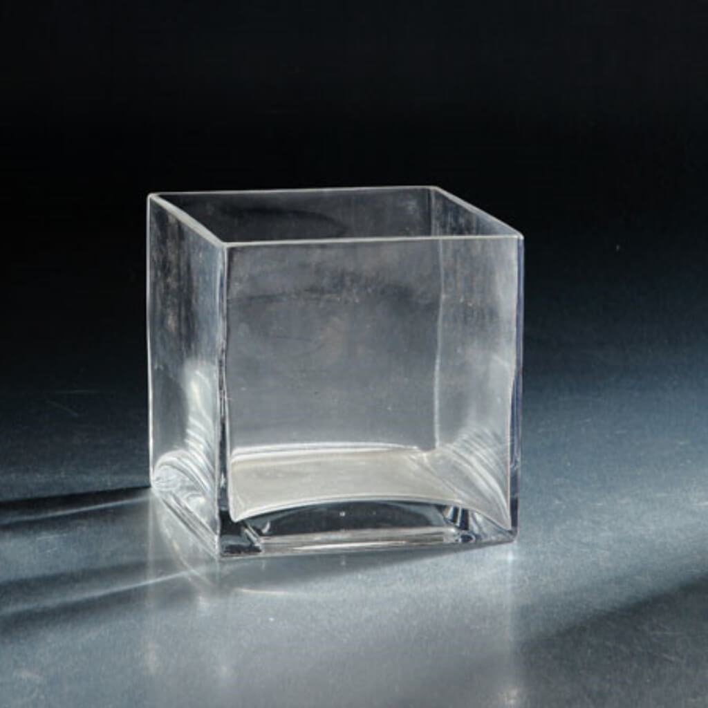 Square L:5&quot; W:5&quot; H:5&quot; Clear 