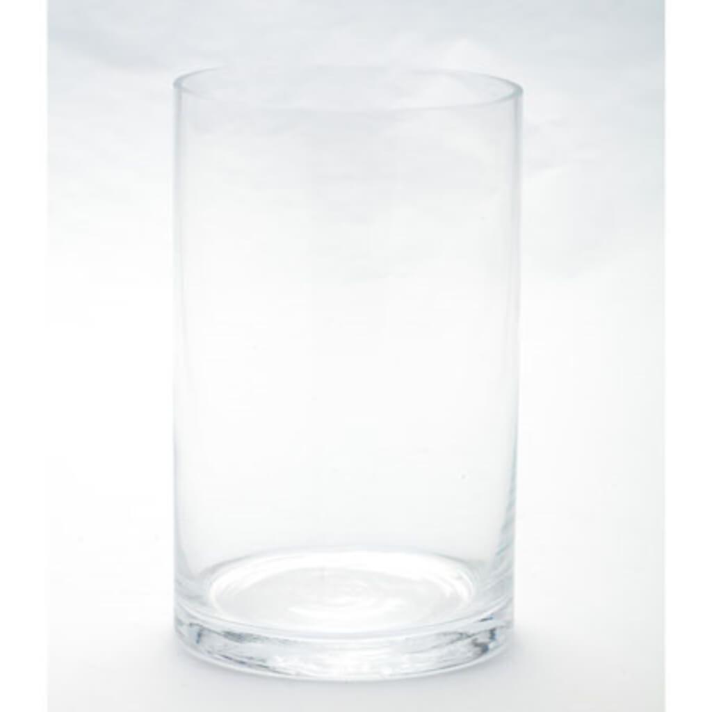 Cylinder H:8" D:5" Clear 
