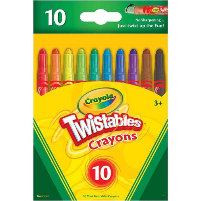 Crayola Twistables Crayons 10 Pack Colors