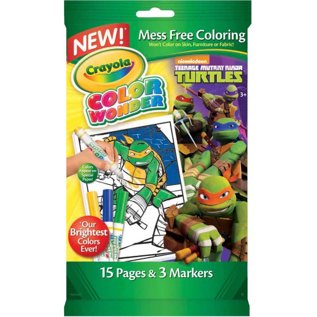 Crayola Color Wonder Mini Teenage Mutant Ninja Turtles
