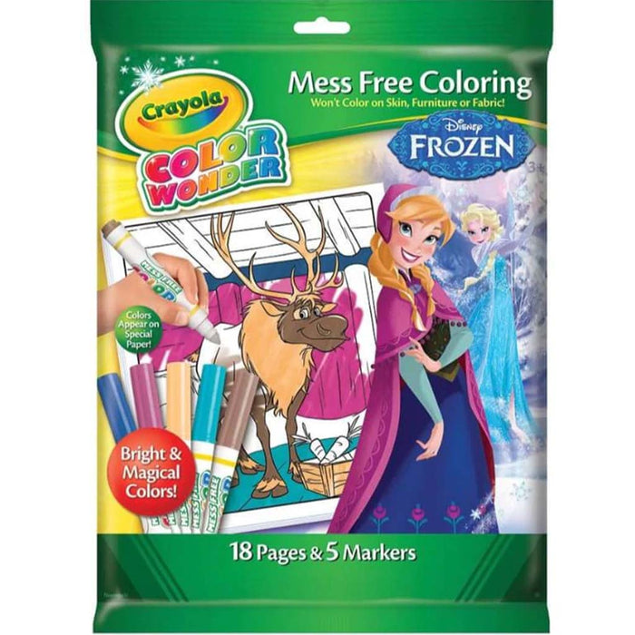 Disney Frozen Anna & Elsa Crayola Color Wonder Mess